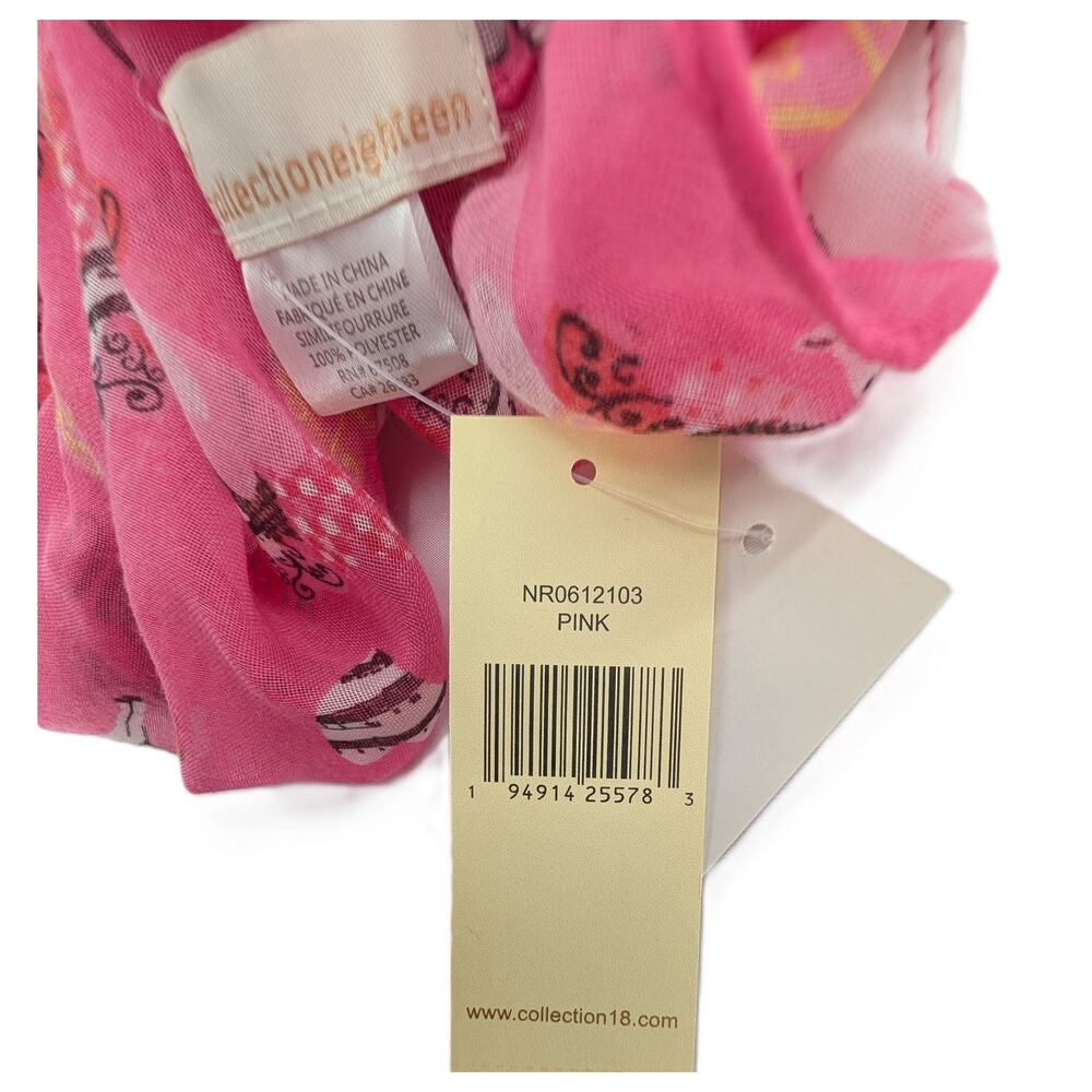 Valentines Day Animal Heart Scarf by Collection Eighteen - Picture 2 of 9